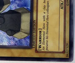 Elemental HERO Clayman EHC2-EN002 LP - Image 5