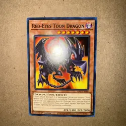 Yugioh - Red Eyes Toon Dragon LDS1-EN066 1st Common NM - Image 1