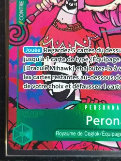One Piece TCG OPTCG PERONA OP09-034 Treasure Rare TR French FR - Image 5