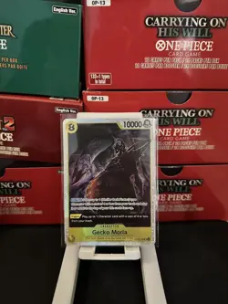 Gecko Moria OP14-104 SR - English - One Piece TCG - M/NM - Fast Delivery 🚚 - Image 1