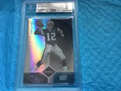 2004 Leaf Limited Platinum Spotlight #93 Tom Brady SN# 1/1 Here it is! BGS 9 Too - Image 2
