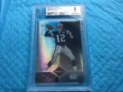 2004 Leaf Limited Platinum Spotlight #93 Tom Brady SN# 1/1 Here it is! BGS 9 Too - Image 3