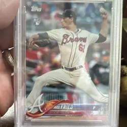 Topps 2018 Max Fried #316 PSA 10 Rookie Atlanta Braves Base Set Baseball Card - Image 4