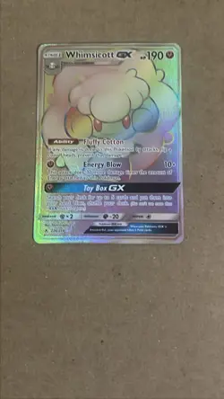 Whimsicott GX (Secret) 226/214 Sm-Unbroken Bonds Holo Rainbow Rare - Image 1