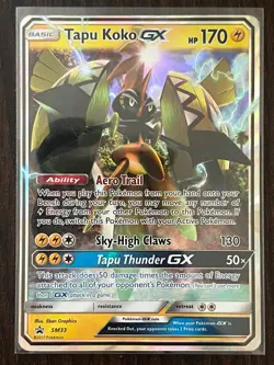 Tapu Koko GX SM33 Promo SM Black Star Promos Pokemon HP/DMG - Image 1