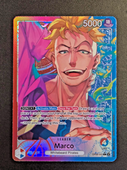 Marco - OP08-002 - Parallel Leader ONE PIECE Card - NM - Image 1