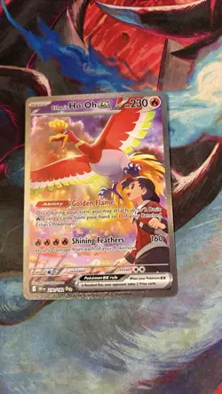 Ethan's Ho-Oh EX 230/182 Sv10: Destined Rivals English - Image 1