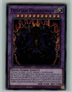 Despian Proskenion DAMA-EN035 Super Rare Yu-Gi-Oh - Image 1