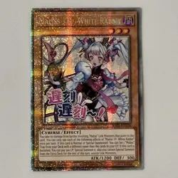 Yu-Gi-Oh! - Maliss P White Rabbit - RA05-EN136 - Starlight Rare - 1st Edition - Image 1