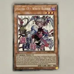 Yu-Gi-Oh! - Maliss P White Rabbit - RA05-EN136 - Starlight Rare - 1st Edition - Image 2