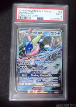 Greninja GX - Forbidden Light 24/131 Graded Pokemon Card PSA 9 Mint - Image 1