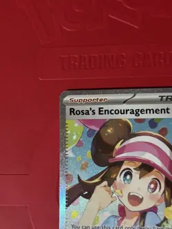 Pokemon TCG Rosa's Encouragement 123/088 Perfect Order Special Illustration Rare - Image 3