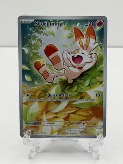 🔥Pokemon TCG-Scorbunny-225/217-Me: Ascended Heroes-Illustration-Holo-M/NM!🔥 - Image 1