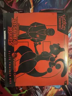 Pokemon Destined Rivals Pokemon Center Elite Trainer Box ETB - New Sealed - Image 1