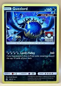 Guzzlord 80/131 – Forbidden Light Stamped Pokemon League - NM - 2018 Pokemon TCG - Image 1
