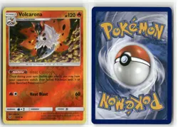 Volcarona 13 Reverse Holo Shining Legends Pokemon Uncommon Reverse Holo NM - Image 3