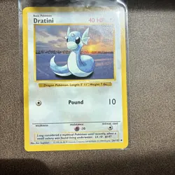 1999 POKEMON GAME 26 DRATINI SHADOWLESS. Rare Always Mint ✅ - Image 1