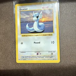 1999 POKEMON GAME 26 DRATINI SHADOWLESS. Rare Always Mint ✅ - Image 2