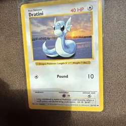 1999 POKEMON GAME 26 DRATINI SHADOWLESS. Rare Always Mint ✅ - Image 3