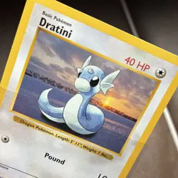 1999 POKEMON GAME 26 DRATINI SHADOWLESS. Rare Always Mint ✅ - Image 4