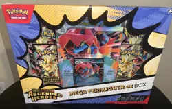 Pokemon TCG: Mega Evolution—Ascended Heroes Mega Feraligtr Ex Box - Image 1