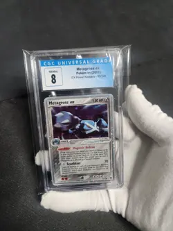 2007 Pokemon Metagross Ex Power Keepers Holo #95 CGC 8 Graded Pokemon like PSA - Image 1
