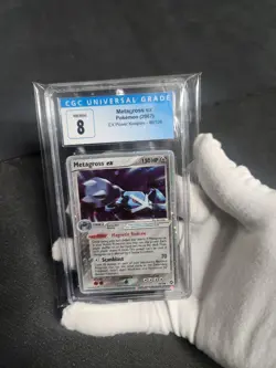 2007 Pokemon Metagross Ex Power Keepers Holo #95 CGC 8 Graded Pokemon like PSA - Image 2