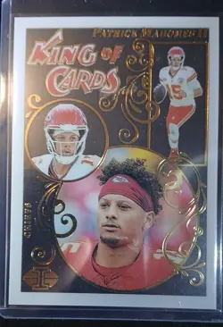 2023 Panini Illusions - King of Cards Patrick Mahomes II #12 Pack Fresh GRADE ME - Image 1