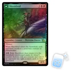 FOIL SHEOLDRED March Of The Machine MOM Magic MTG MINT CARD - Image 1