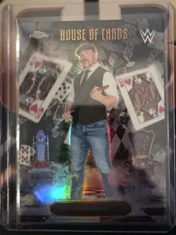 2026 Topps Chrome WWE House of Cards SSP Case Hit Sheamus #HOC-10 - Image 1