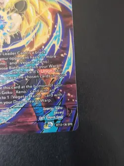 2021 Dragon Ball Super SS3 Gogeta, Marvelous Might SPR #BT12-136 - Image 3