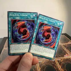 2X Red-Eyes Fusion - LDS1-EN017 - Common - 1st Edition - YuGiOh - Image 1