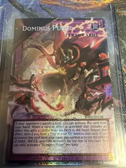 2026 YU-GI-OH! Rarity Collection 5 Dominus Purge Starlight Rare Ext Art 1st Ed - Image 1