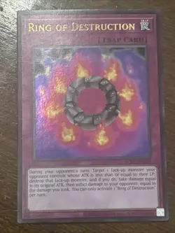 Ring of Destruction LCKC-EN050 Legendary Collection Kaiba Unlimited Ultra NM - Image 1