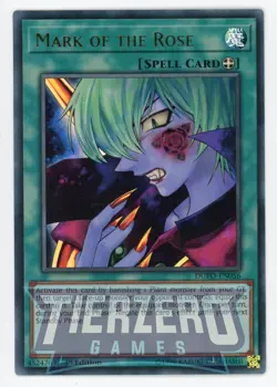 Yugioh Mark of the Rose DUPO-EN056 Ultra Rare 1st Edition NM/LP - Image 1