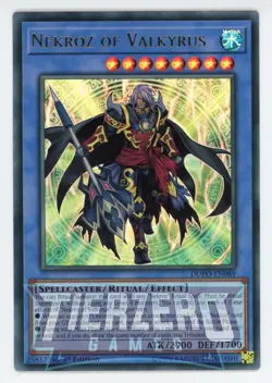 Yugioh Nekroz of Valkyrus DUPO-EN089 Ultra Rare 1st Edition NM/LP - Image 1