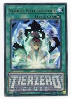 Yugioh Nekroz Kaleidoscope DUPO-EN098 Ultra Rare 1st Edition NM/LP - Image 1