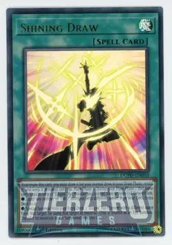 Yugioh Shining Draw DUPO-EN010 Ultra Rare 1st Edition NM/LP - Image 1