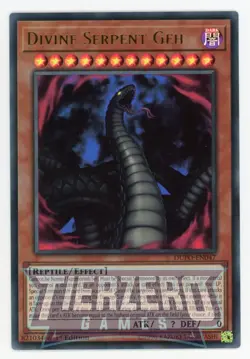 Yugioh Divine Serpent Geh DUPO-EN047 Ultra Rare 1st Edition NM/LP - Image 1
