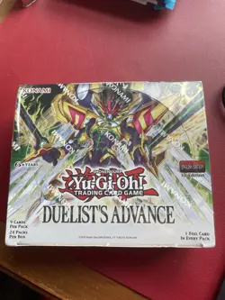 YUGIOH DUELIST'S ADVANCE 1st EDITION ENGLISH BOX IN NEW & SEALED CONDITION. - Image 1