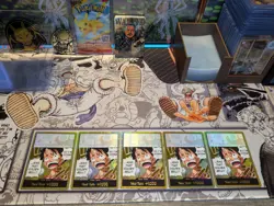 One Piece TCG Gold DON!! Luffy Ring That Golden Bell OP15-EB04 Playset x5 NM ENG - Image 1