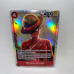 Monkey.D.Luffy OP12-015 Super Rare Legacy of the Master One Piece Foil Near Mint - Image 1