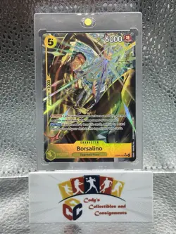 2026 One Piece Adventure on Kami's Island Borsalino Alternate Rare #EB04-058 - Image 1