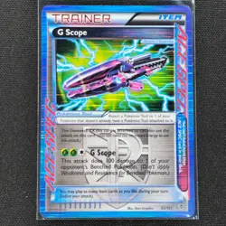 G Scope - 93/101 - ACE SPEC - Plasma Blast - Pokemon Card - NM/M - Image 1