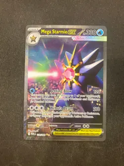 Mega Starmie ex 118/088 SIR Perfect Order Pokemon card mint Illustration Rare - Image 1
