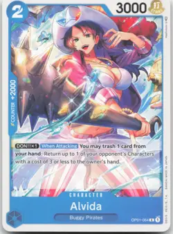 Alvida Romance Dawn OP01-064 One Piece Card NM - Image 1