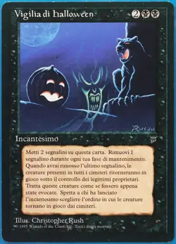 All Hallow's Eve Legends (ITALIAN) NM (Reserved List MTG Card) (513001) ABUGames - Image 1
