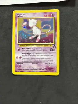 Pokemon Card Mew 9-promo-ita-Black Star Wizard-Holo-Nm/mint! - Image 3