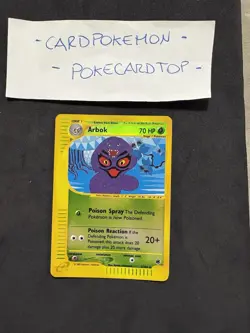 Pokemon Card Arbok 3/165-Eng-Holo Reverse-Good! - Image 1