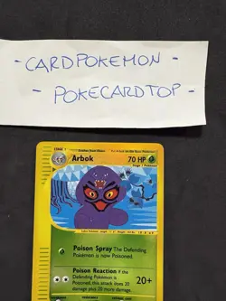 Pokemon Card Arbok 3/165-Eng-Holo Reverse-Good! - Image 2